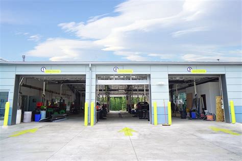 steel car wash buildings